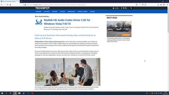 How To Install Realtek HD Audio Drivers In Windows 10 Tutorial смотреть онлайн