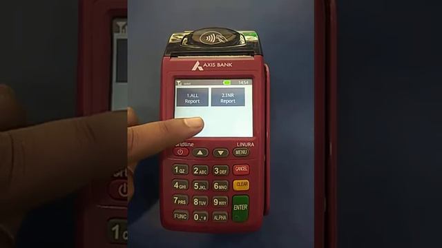 How to Print a Transaction Summary Report on AXIS BANK machine swipe machine смотреть онлайн