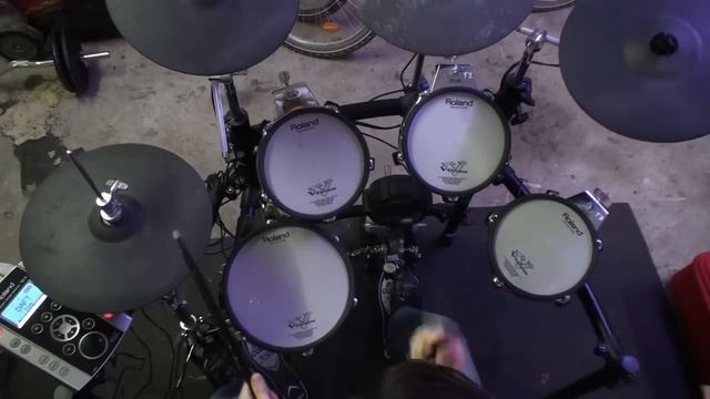Daft Punk Contact Drum Cover (Full) смотреть онлайн