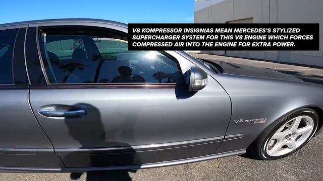 Mercedes Benz E55 AMG (W211): 20th Anniversary Special