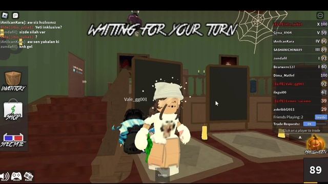 Играю в мм2!! (хелоуинская обнова)