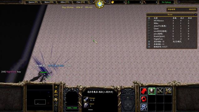 [WarCraft 3] Anime Random Skill Arena v101 ► Korean (TL:Chinese) Anime Arena Map Gameplay ║PvP #101 смотреть онлайн