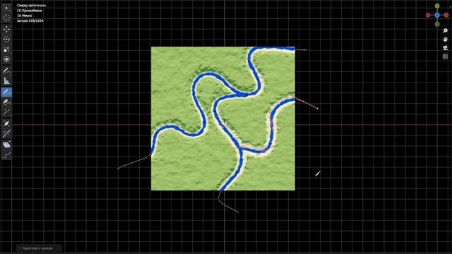 Генератор рек. Geometry Nodes. смотреть онлайн
