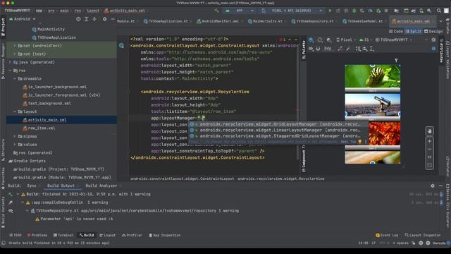 TV Show MVVM (Kotlin) смотреть онлайн