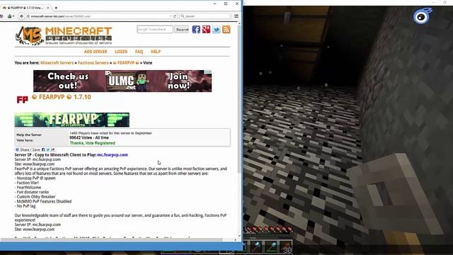 Vote Multiple Times Switches IP and Unique Identifiers - Minecraft смотреть онлайн
