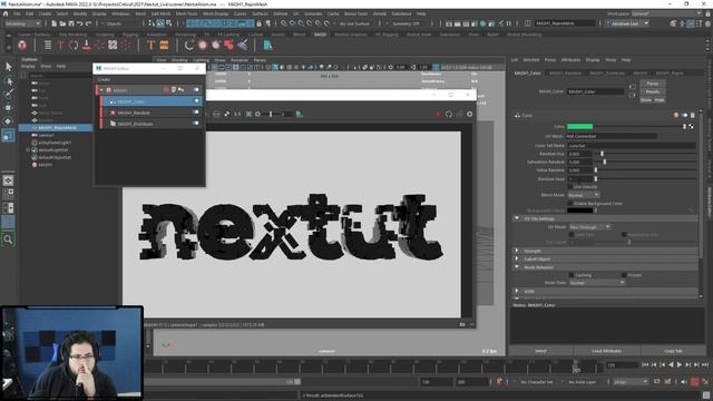 MAYA TUTORIAL | MASH Logo Animation смотреть онлайн