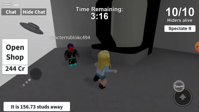 Даша играет в прятки. ROBLOX. смотреть онлайн