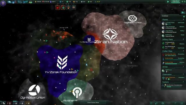 Stellaris: Yv'Zorak Foundation Part 5: Integration and Expansion смотреть онлайн