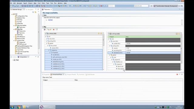 PDF to XML mapping using IBM Transformation Extender смотреть онлайн