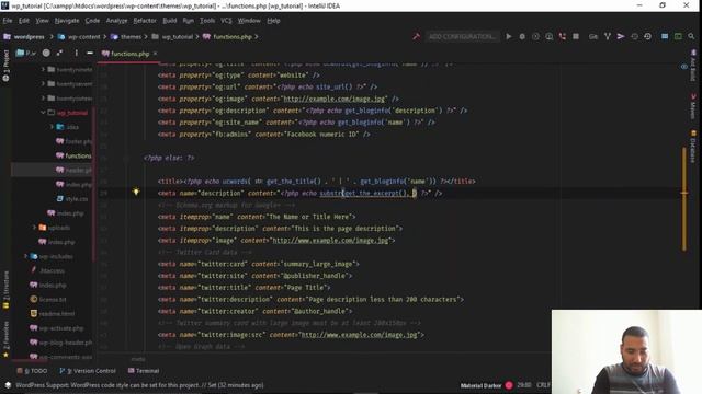 Optimizing Social Media SEO Tags | WordPress Theme Tutorial смотреть онлайн