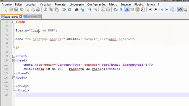 Curso de PHP #18 - Passagem de valores pela url смотреть онлайн