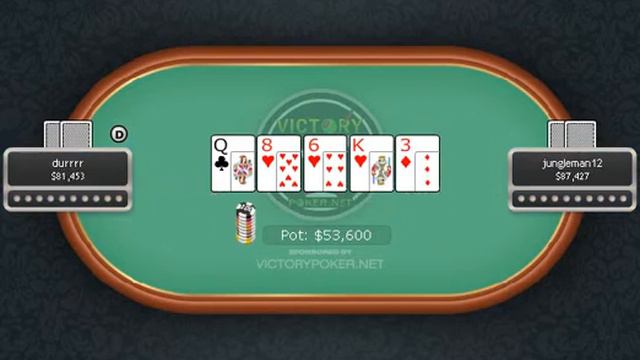 jungleman12 gana un bote de $216,506 contra durrrr смотреть онлайн