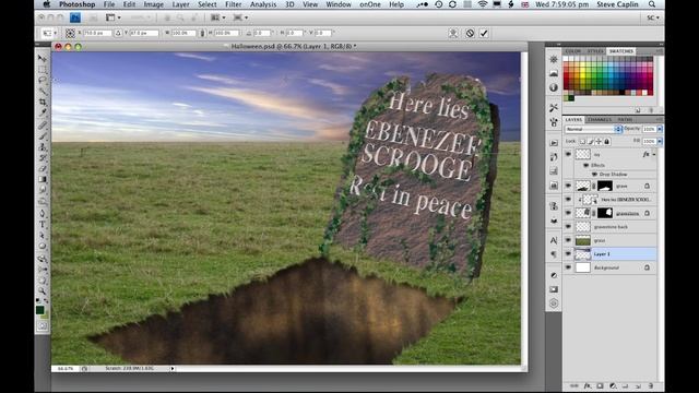 RetouchPRO LIVE - Halloween Photomontage смотреть онлайн