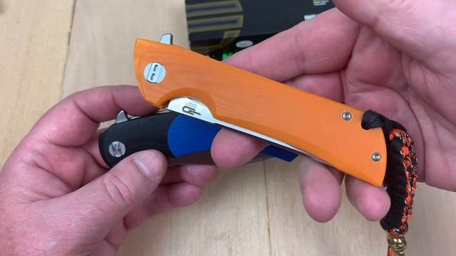 Bestech Penguin / includes disassembly/ great design and another great G10 model from Bestech !! смотреть онлайн