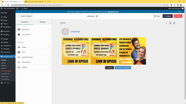 ? Jak dodać Instagram na stronę WordPress ? PORADNIK 2022 ? Dodaj Instagram na Elementor i Gutenber смотреть онлайн