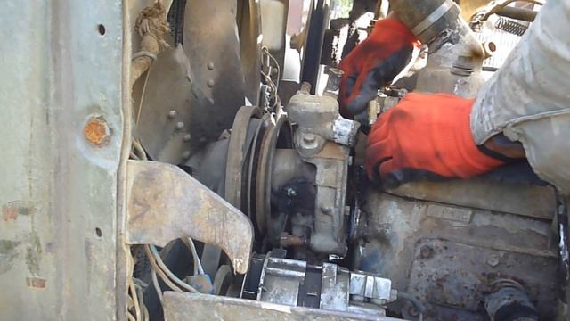 ЗИЛ 157 ремонт помпы. смотреть онлайн