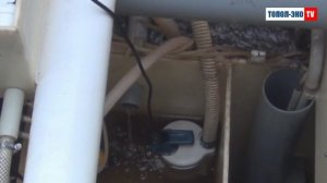 ТОПАС зимой. Работа автономной канализации в зимнее время.