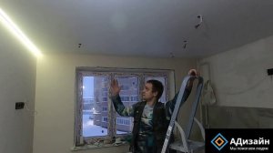 Почему именно контурная подсветка на натяжном потолке вместо парящего профиля