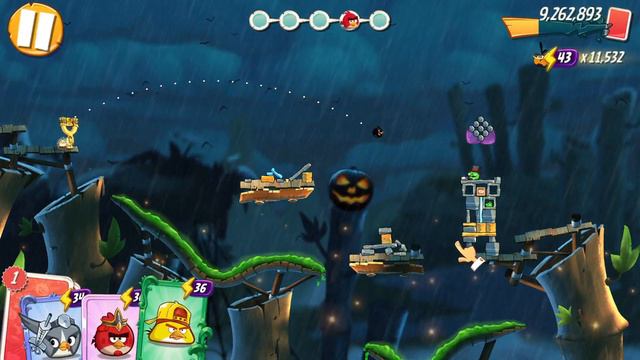 Angry Birds 2 - 14th King Pig Boss, Level 320 смотреть онлайн