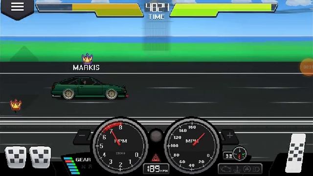 Speed Chime In Pixel Car Racer