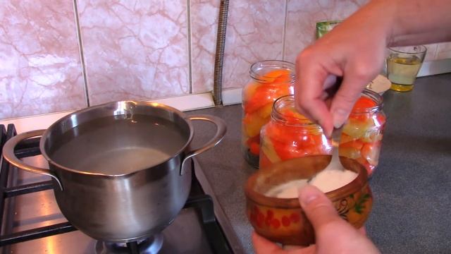 ПЕРЕЦ болгарский в МЕДОВОЙ заливке, получается очень вкусно! смотреть онлайн