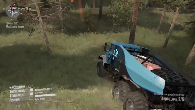 SpinTires: MudRunner Карта Комбинат