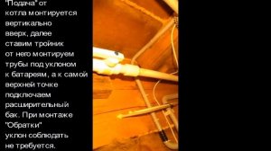 Термосифонная система отопления.