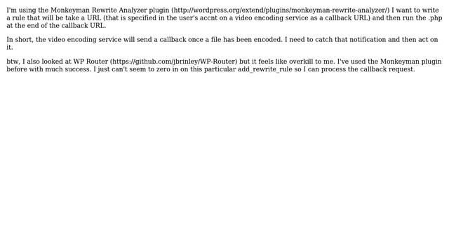 Wordpress: Rewrite rule to redirect to a particular filename.php смотреть онлайн