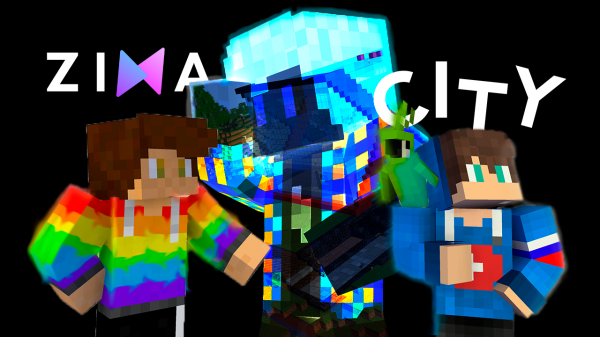 24 часа страдаем фигнёй вместе с  Artem4ik_rdclm  и  D1mka. zixa city - город в Майнкрафт.