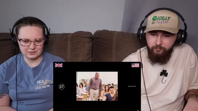Americans React to BRITISH vs AMERICAN English! **55 DIFFERENCES** смотреть онлайн