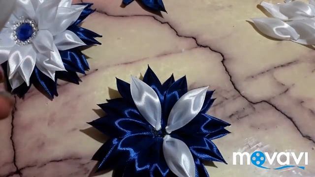 Большие школьные банты канзаши смотреть онлайн
