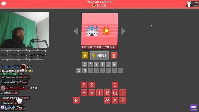 Forsen Plays Mega Quiz Gaming
