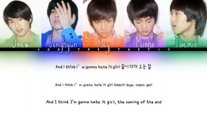 SHINee (샤이니) - Replay (누난 너무 예뻐) Color Coded Han/Rom/Eng Lyrics #RIPJonghyun