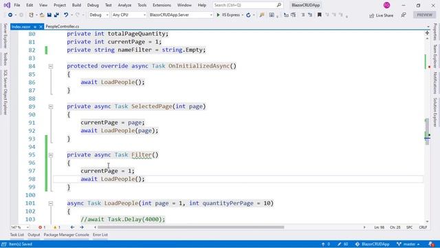 10 - Blazor: Filtering Records with Entity Framework Core смотреть онлайн