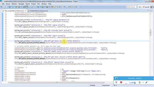 REST API testing using Java programming Simple HTTPurl connection lib Part 3 E2E testing for all смотреть онлайн