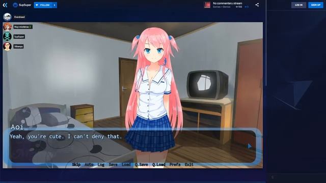 The Best Dating Sim Game Over Ever (Let's Play Aozora Meikyuu) смотреть онлайн