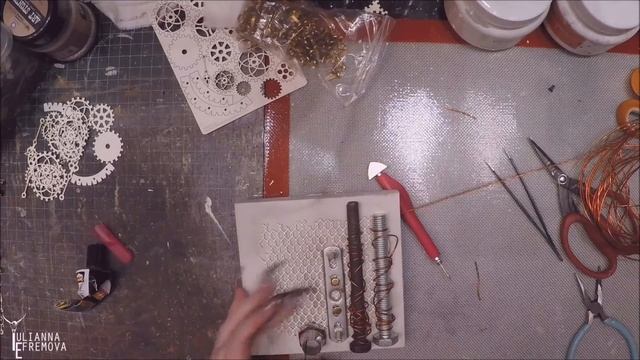 Collage "Rust - 4", Scrapbooking/ Мастер-класс Коллаж "Ржавчина-4" смотреть онлайн