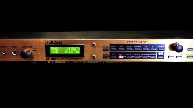 Boss GX-700 Guitar Effects Processor смотреть онлайн