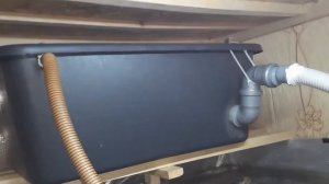 Простейший биофильтр для УЗВ из тазика.