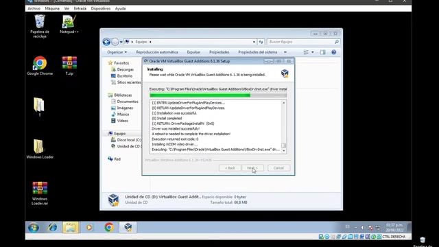 Compartir archivos de Windows 10 a la máquina virtual con Windows 7 en Oracle VM VirtualBox смотреть онлайн