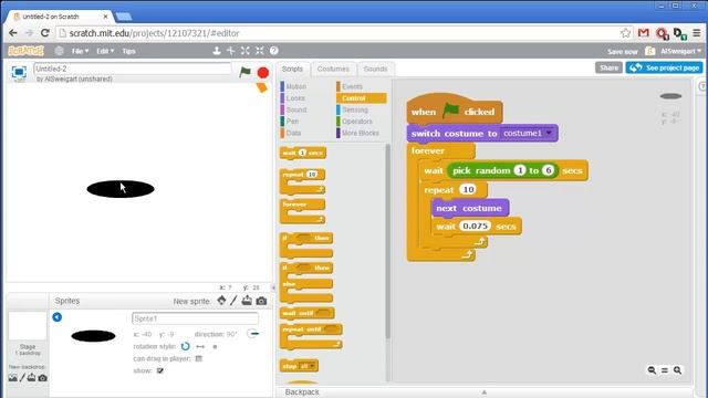 Whack a Cat - Invent with Scratch 2.0 Screencast смотреть онлайн