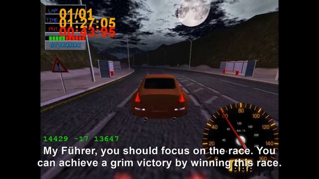 Hitler plays Midnight Race Club Supercharged! смотреть онлайн