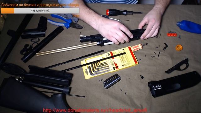 Разборка и сборка дробовика REMINGTON M870 от CYMA | Live #Прямой эфир (3)
