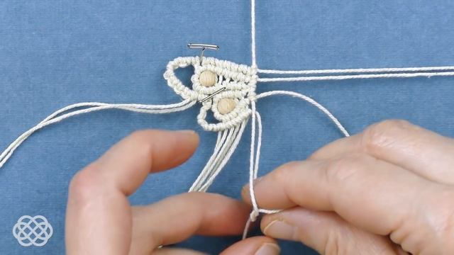 DIY MACRAME BUTTERFLY KEYCHAIN / PENDANT TUTORIAL