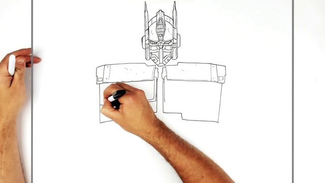 How To Draw Optimus Prime | Step By Step | Transformers смотреть онлайн