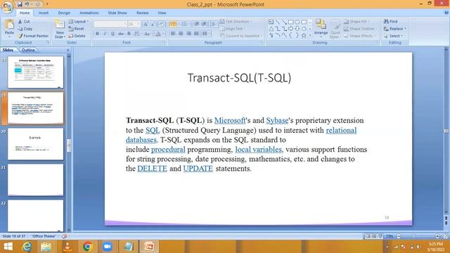Advance SQL/PLSQL Course PART 6 T-SQL TSQL | Crack sql interview смотреть онлайн