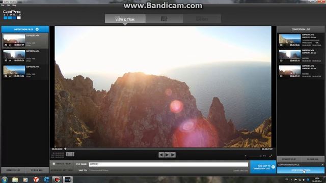 Проблема с GoPro studio. Не убирается '' fisheye". смотреть онлайн