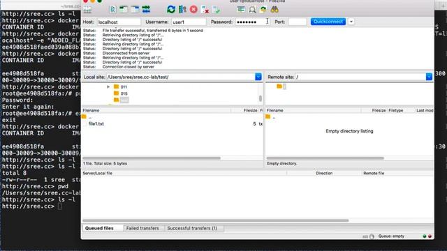 Docker FTP | Docker Getting Started | Lesson 015 смотреть онлайн