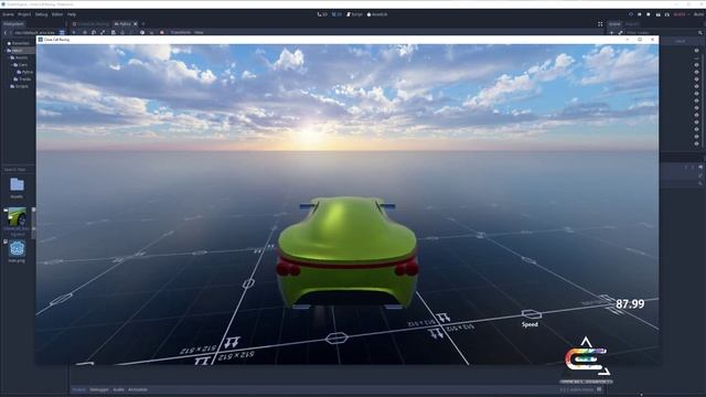 WIP Race Game - Close Call Racing - test Basic Car Control смотреть онлайн