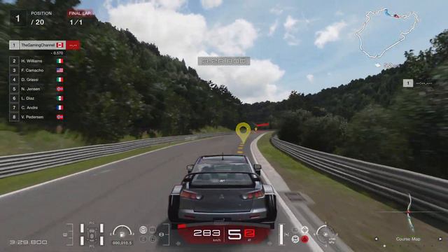 Mitsubishi Lancer Evolution Final Gr B Road Car | Nürburgring | Gran Turismo 7 | 6:56.919 | Gamepla смотреть онлайн